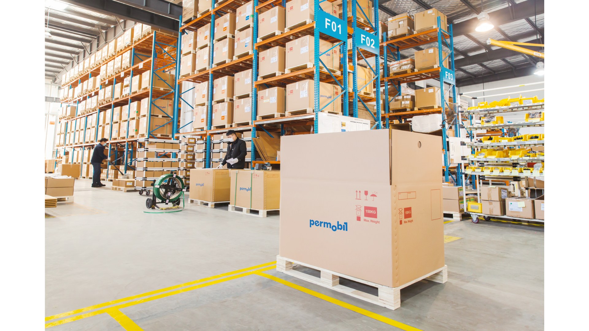 Permobil is committed to shifting away from unsustainable packaging materials in favor of sustainable alternatives