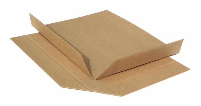 Rehausse de palette en carton unidirectionnel durable