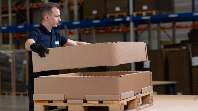 EdgePak Collar puede montarse sin levantar objetos pesados. 