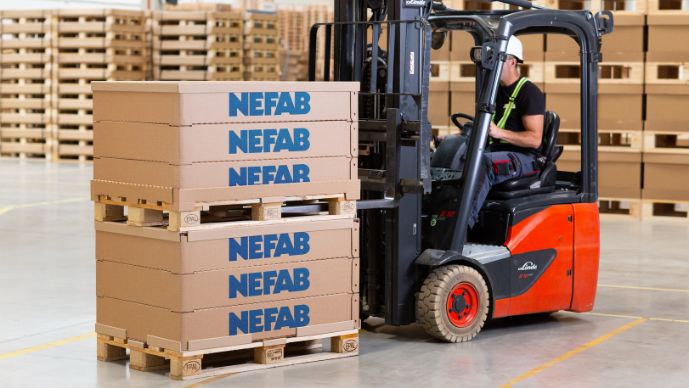 EdgePak Collar está diseñado para ofrecer la máxima resistencia y rigidez de apilamiento.