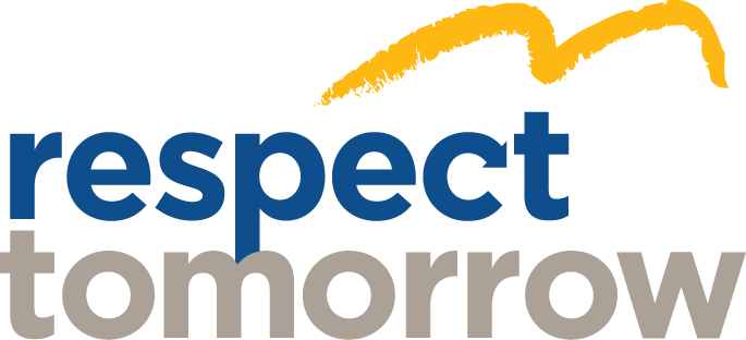 Respect Tomorrow logotype, a social initiative handled by WWF
