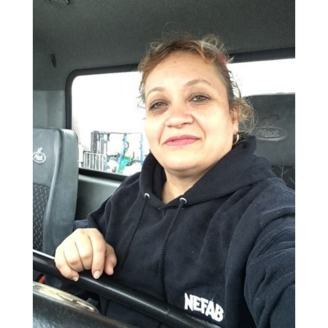 <h5>ADRIANA FLORES, UNITED STATES<br />Production Supervisor, Nefab Tenesse</h5>
<p><br />Adriana worked in the cutting department in the beginning of her career at Nefab. She was since promoted several times and now works as a Production Supervisor.</p>
<p><em>&ldquo;All your hard work will pay off. Don&rsquo;t let anyone discourage you from reaching for your dreams. When I started someone told me it was work for men and I wouldn&rsquo;t last but here I am 20 years later. I have enjoyed every step of the journey.&rdquo;</em></p>