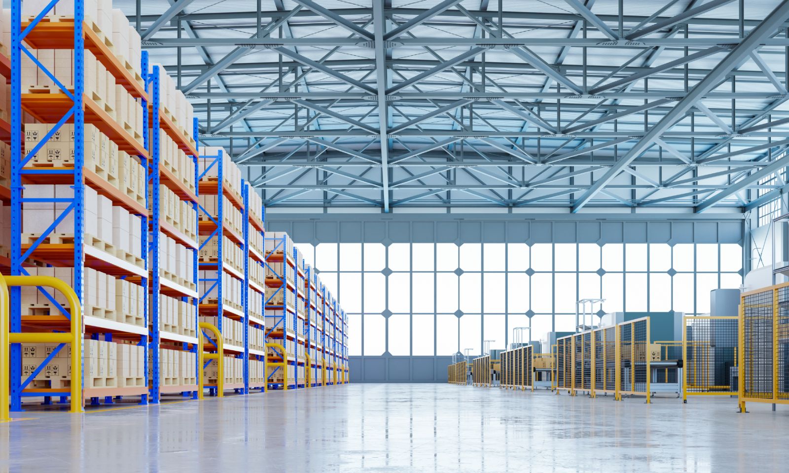 From receiving, inspecting, put-away, picking, packing and shipping up to complete warehouse management, contract logistics can automate your supply chains and improve track & tracing of each SKU. 