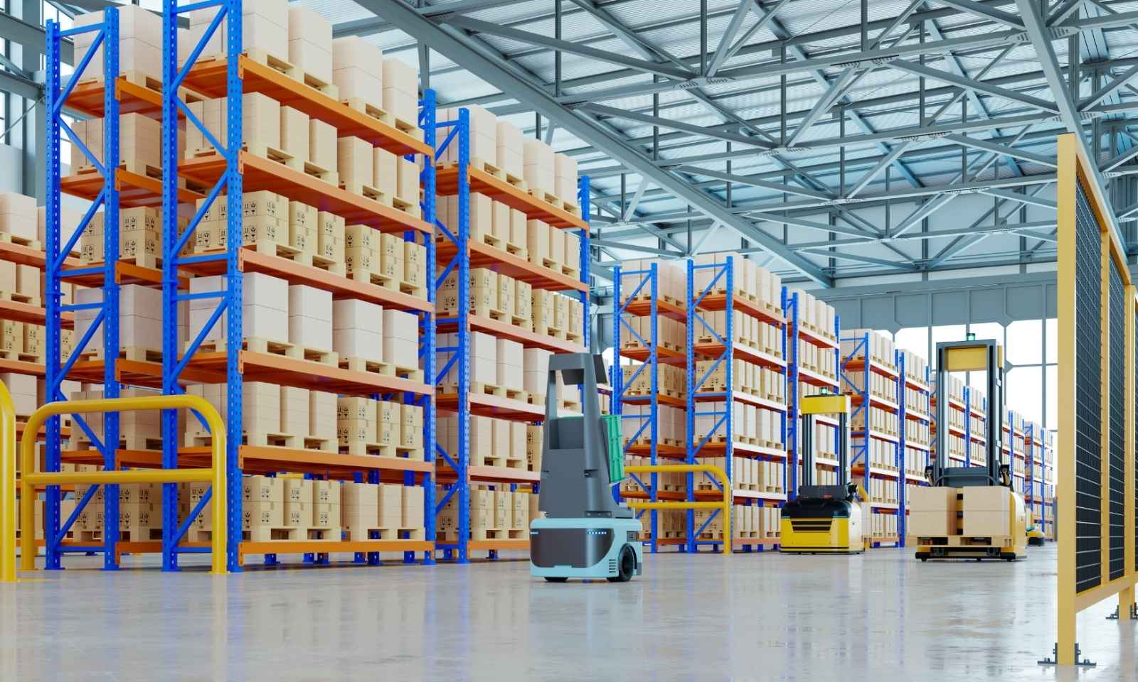 Efficient warehousing plays a vital role in fostering sustainable contract logistics, as it reduces energy usage, minimizes waste, optimizes transportation, and encourages environmentally responsible practices.