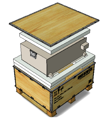 Caja ExPak con protección interior